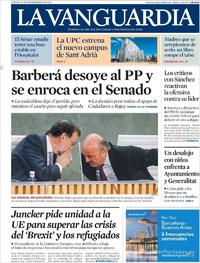 La Vanguardia - 15-09-2016