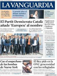 La Vanguardia - 20-09-2016