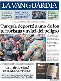La Vanguardia - 24-03-2016