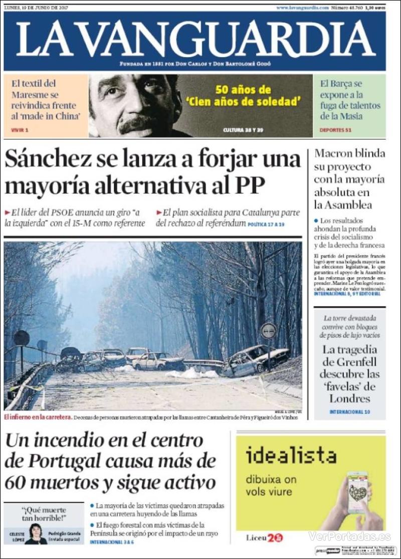 Portada El Correo 2017-06-19