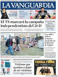 Portada La Vanguardia 2017-11-25