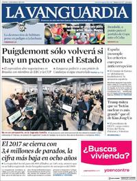 La Vanguardia - 04-01-2018