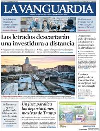 La Vanguardia - 11-01-2018