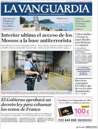 La Vanguardia - 22-08-2018