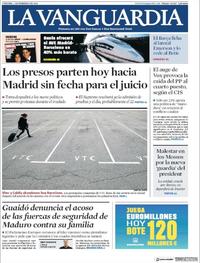 Portada La Vanguardia 2019-02-01