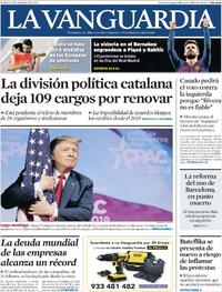 Portada La Vanguardia 2019-03-04