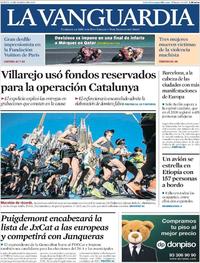 Portada La Vanguardia 2019-03-11