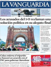 Portada La Vanguardia 2019-06-13