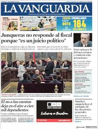 Portada La Vanguardia 2019-02-15
