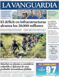 Portada La Vanguardia 2019-07-16