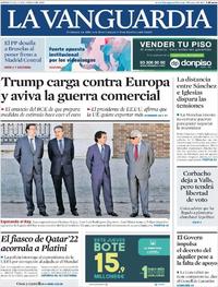 Portada La Vanguardia 2019-06-19