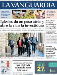 Portada La Vanguardia 2019-07-20