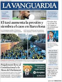 Portada La Vanguardia 2019-01-22
