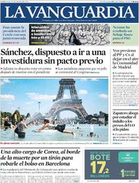 Portada La Vanguardia 2019-06-26