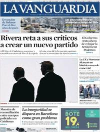 Portada La Vanguardia 2019-06-29