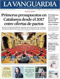 Portada La Vanguardia 2020-04-25