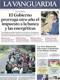 Portada La Vanguardia 2023-12-28