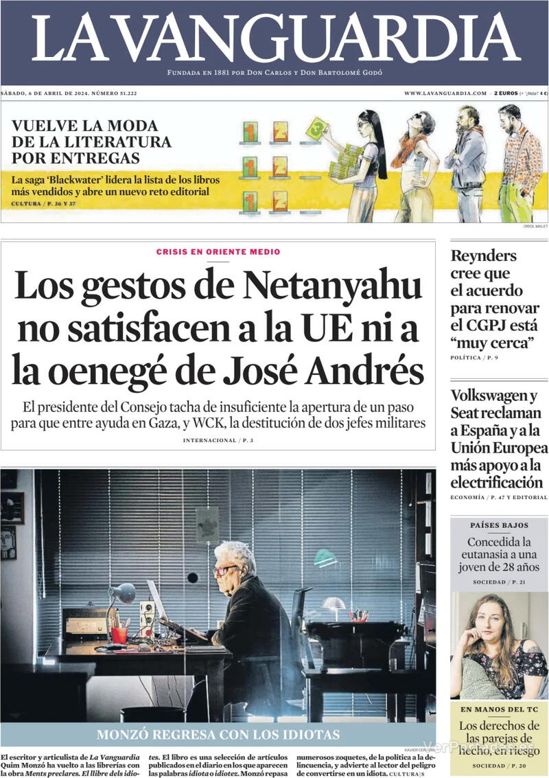 Portada El Correo 2024-04-06