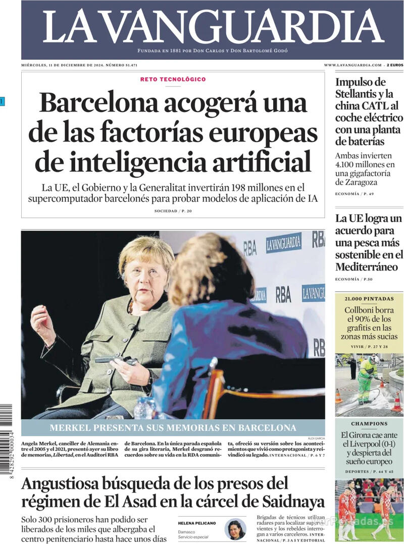 Portada El Correo 2024-12-11