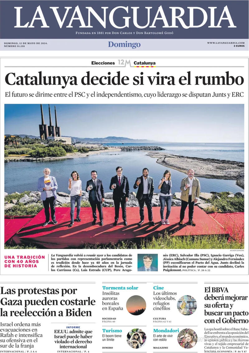 Portada El Correo 2024-05-12