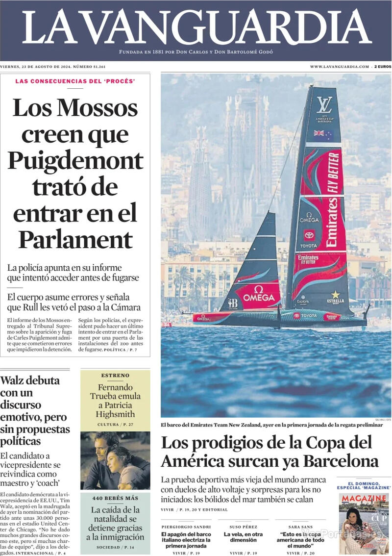 Portada El Correo 2024-08-23