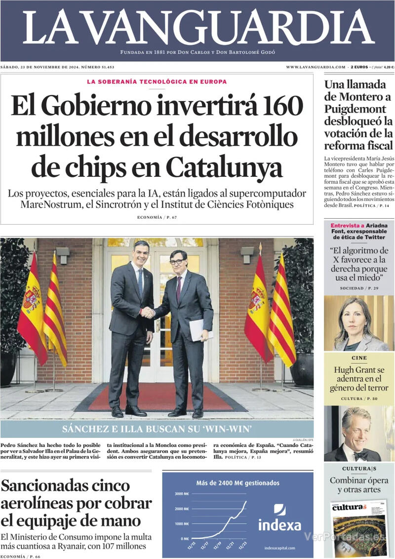 Portada El Correo 2024-11-23