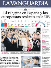 Portada La Vanguardia 2024-06-10