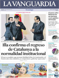 Portada La Vanguardia 2024-08-11