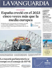 Portada La Vanguardia 2024-03-27