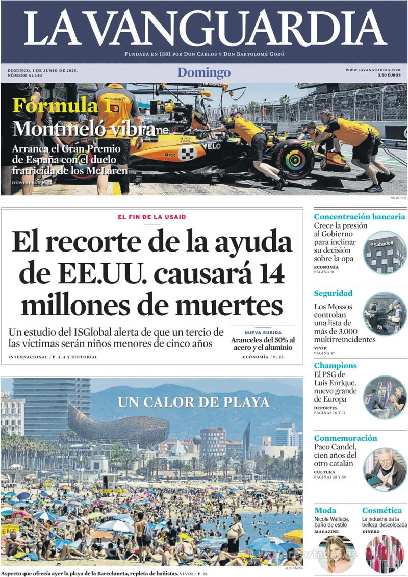 Portada El Correo 2025-06-01