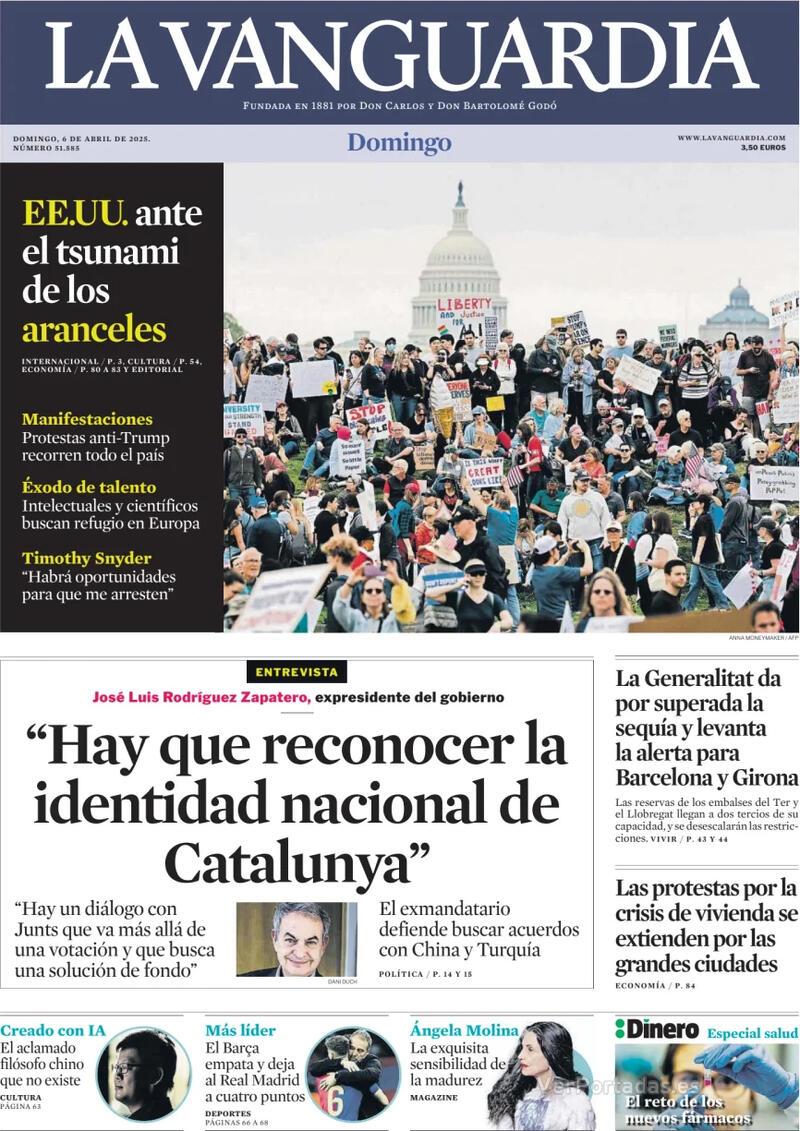 Portada El Correo 2025-04-06