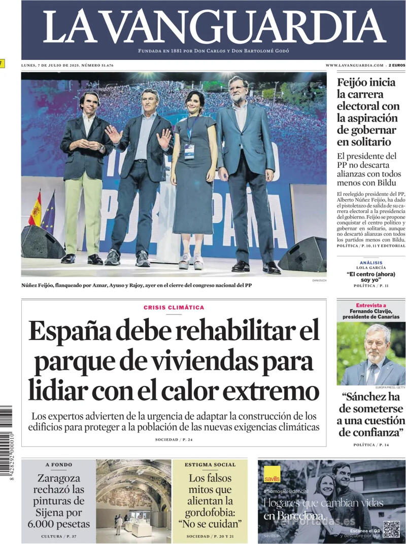 Portada El Correo 2025-07-07