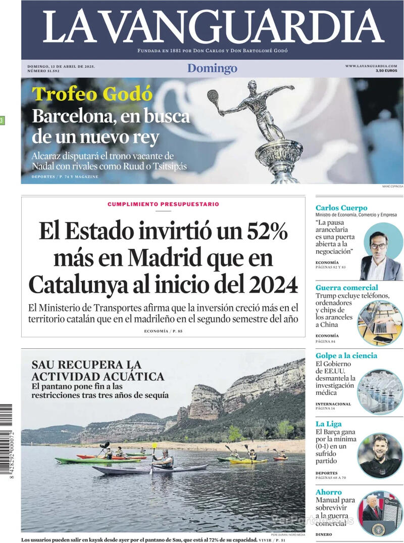 Portada El Correo 2025-04-13