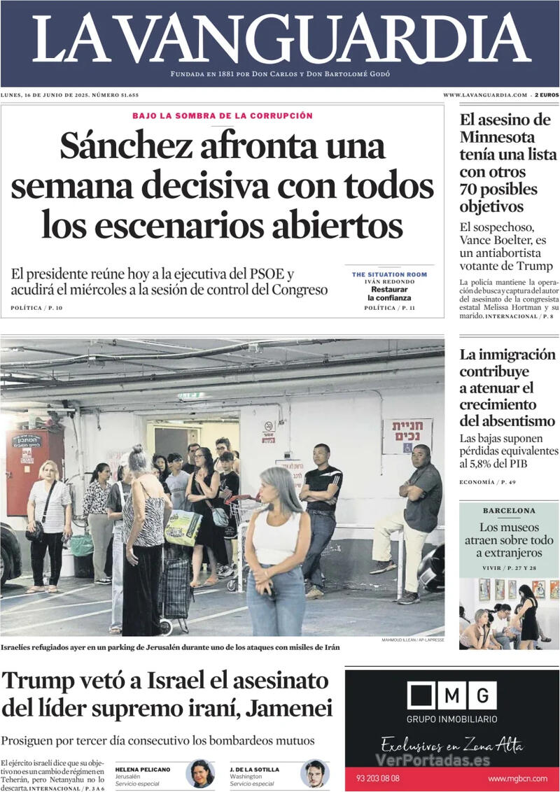 Portada El Correo 2025-06-16