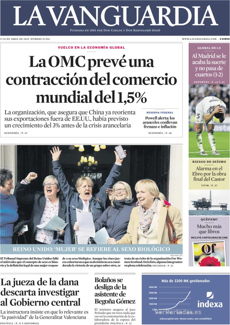 Portada El Correo 2025-04-17