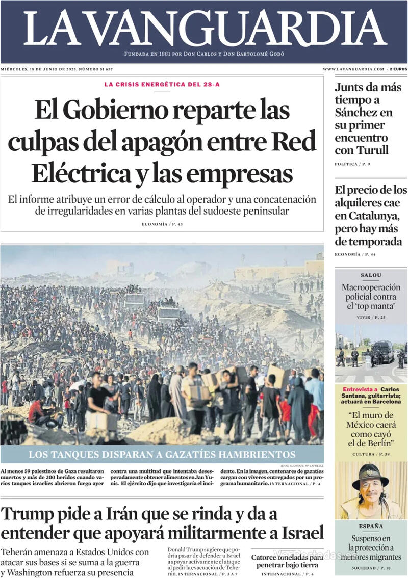 Portada El Correo 2025-06-18