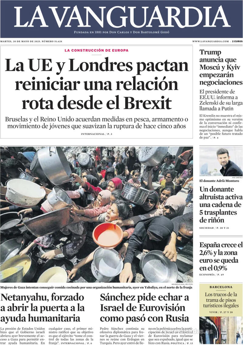 Portada El Correo 2025-05-20