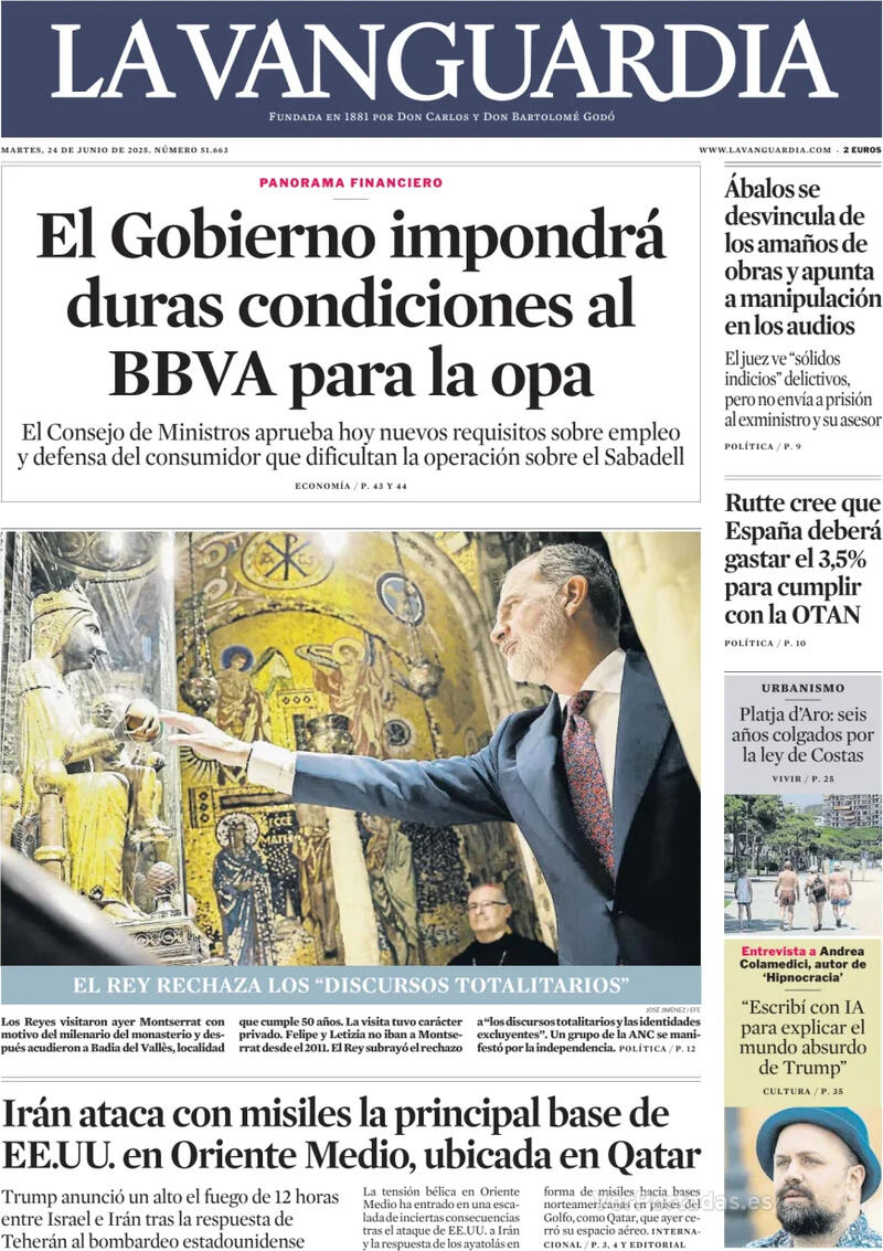 Portada El Correo 2025-06-24