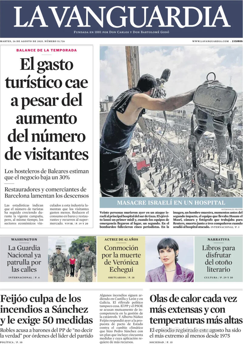Portada El Correo 2025-08-26