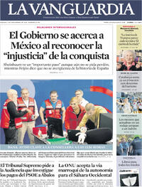 Portada La Vanguardia 2025-11-01