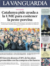 Portada La Vanguardia 2025-12-01