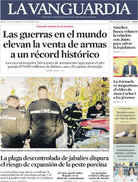 Portada La Vanguardia 2025-12-02