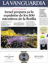 Portada La Vanguardia 2025-10-03