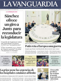 Portada La Vanguardia 2025-12-03