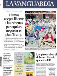 Portada La Vanguardia 2025-10-04