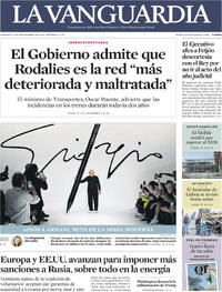 Portada La Vanguardia 2025-09-05