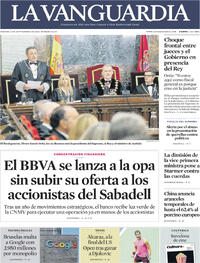 Portada La Vanguardia 2025-09-06