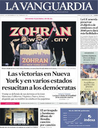 Portada La Vanguardia 2025-11-06