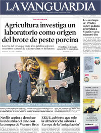 Portada La Vanguardia 2025-12-06