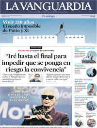 Portada La Vanguardia 2025-09-07